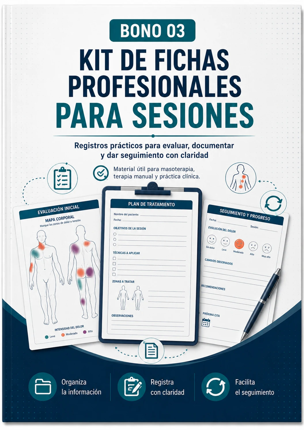 Kit de Fichas Profesionales para Sesiones